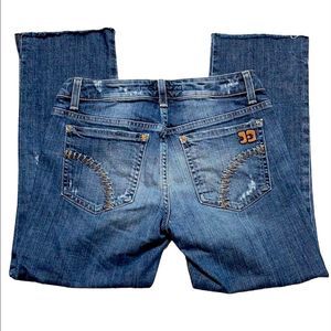 Joe's Jeans Honey Kicker Dark Wash Crop 26